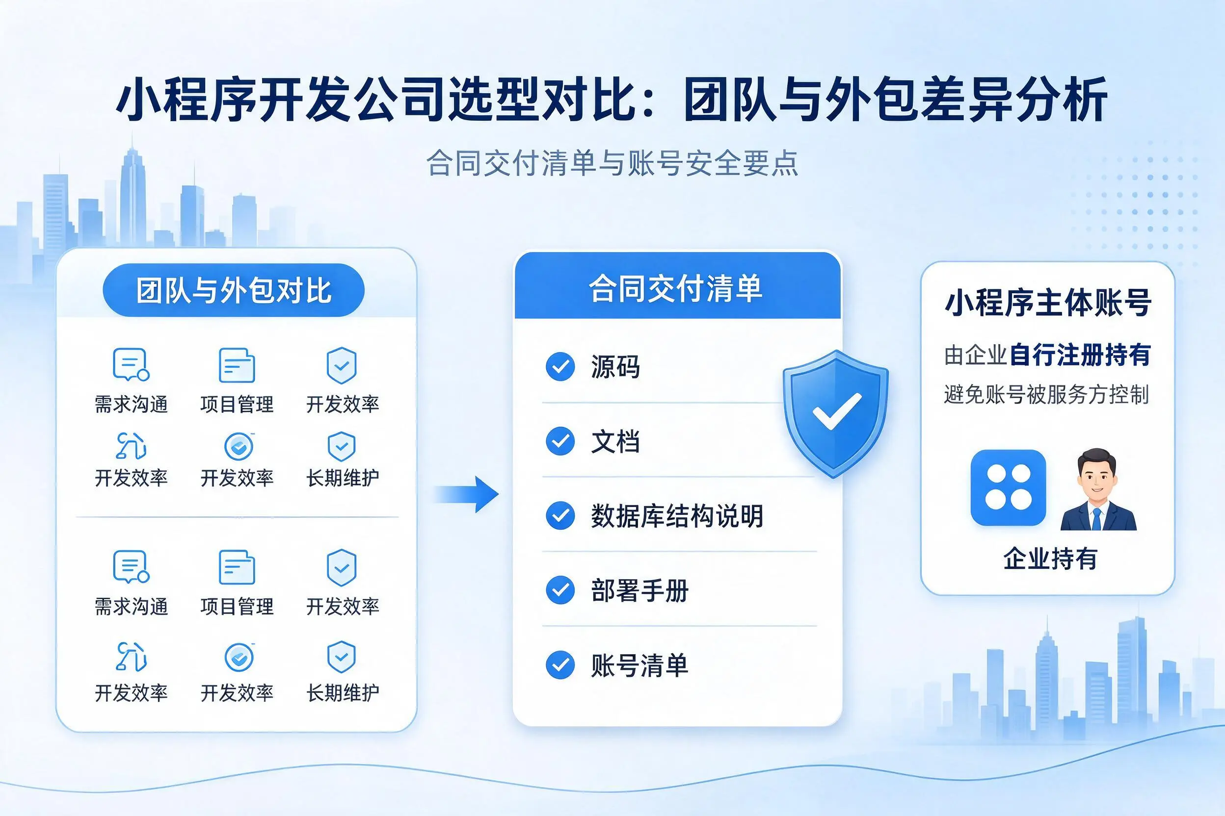 荆门小程序开发公司选型对比：团队与外包差异分析