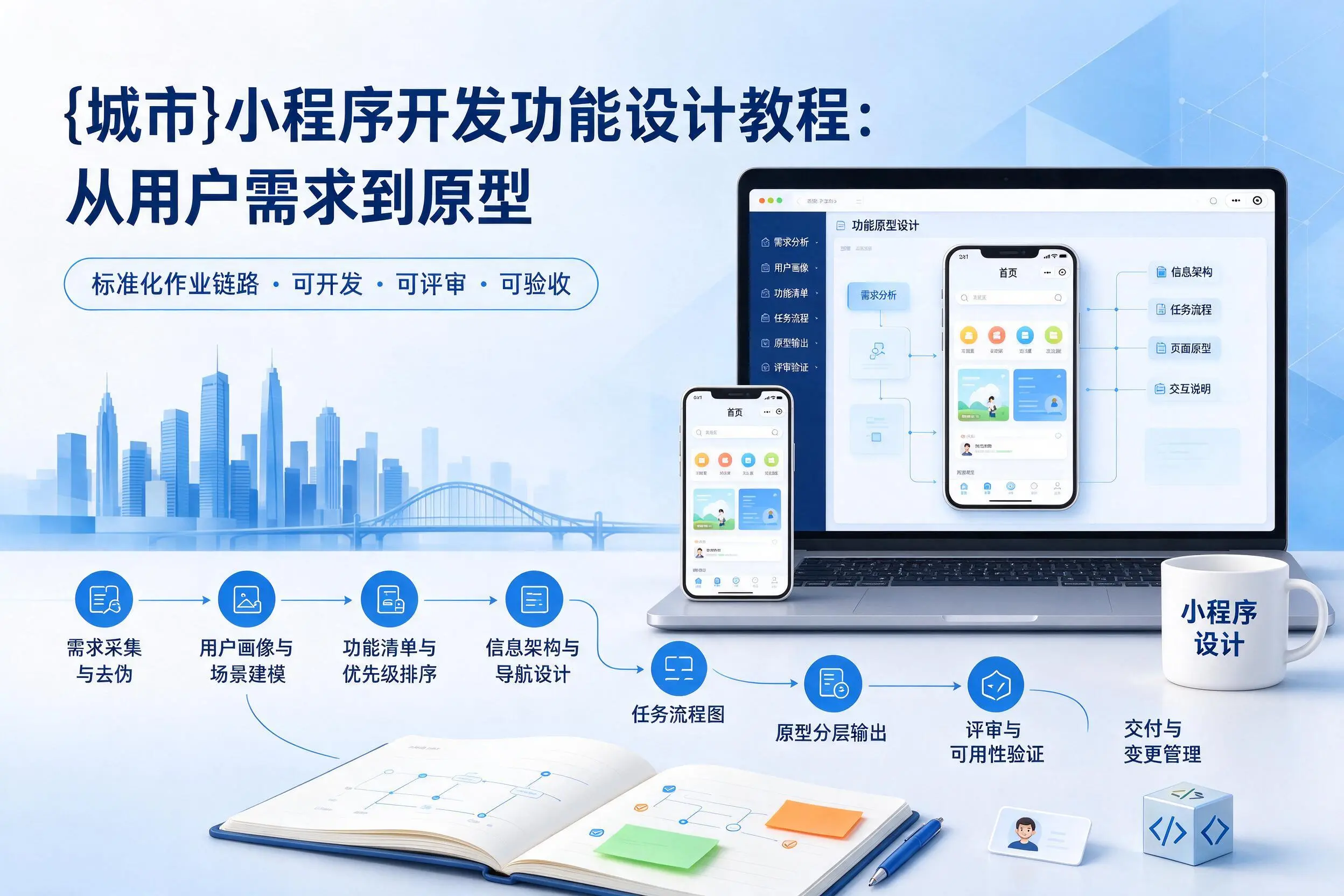 荆门小程序开发功能设计教程：从用户需求到原型
