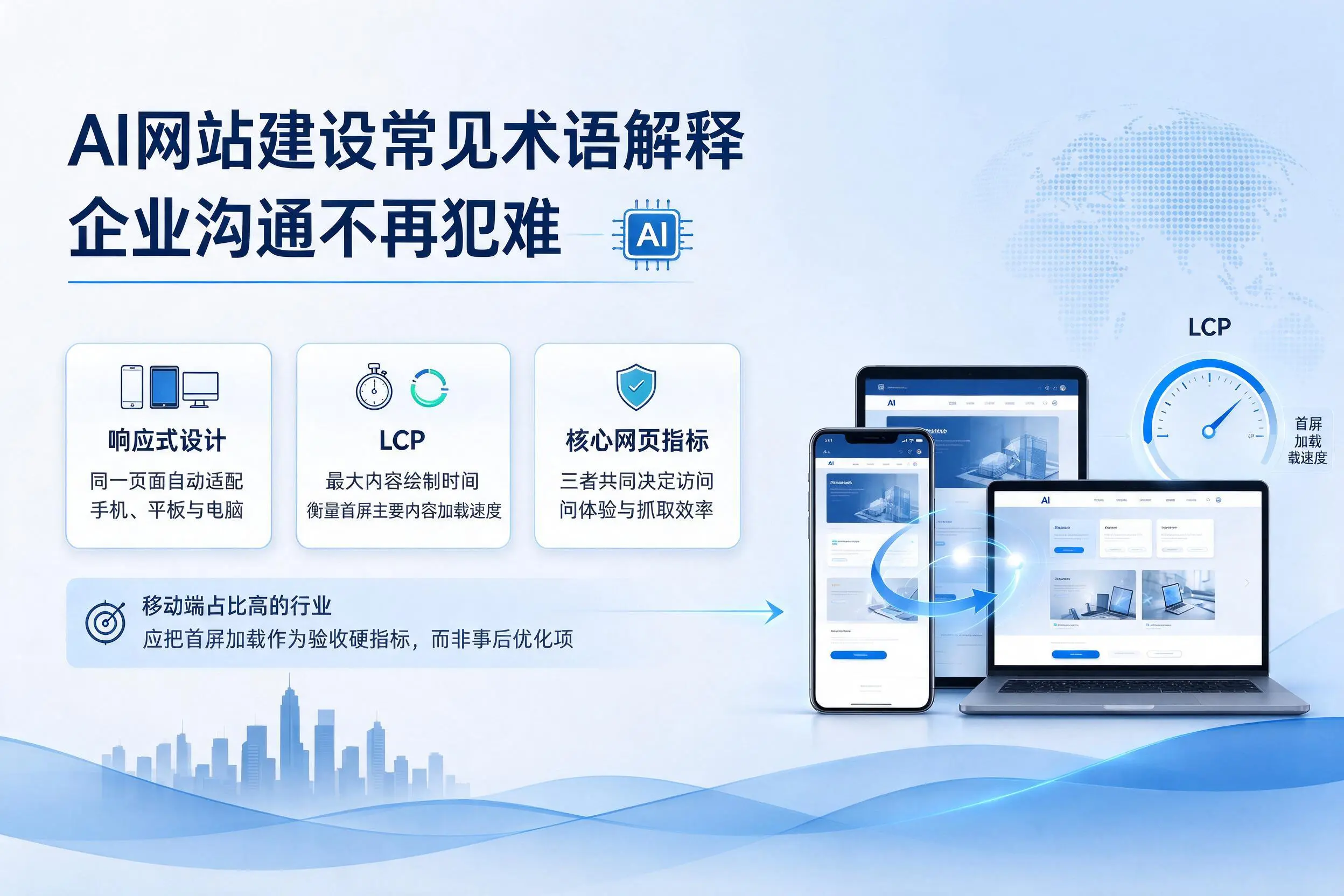 AI网站建设常见术语解释，荆门企业沟通不再犯难