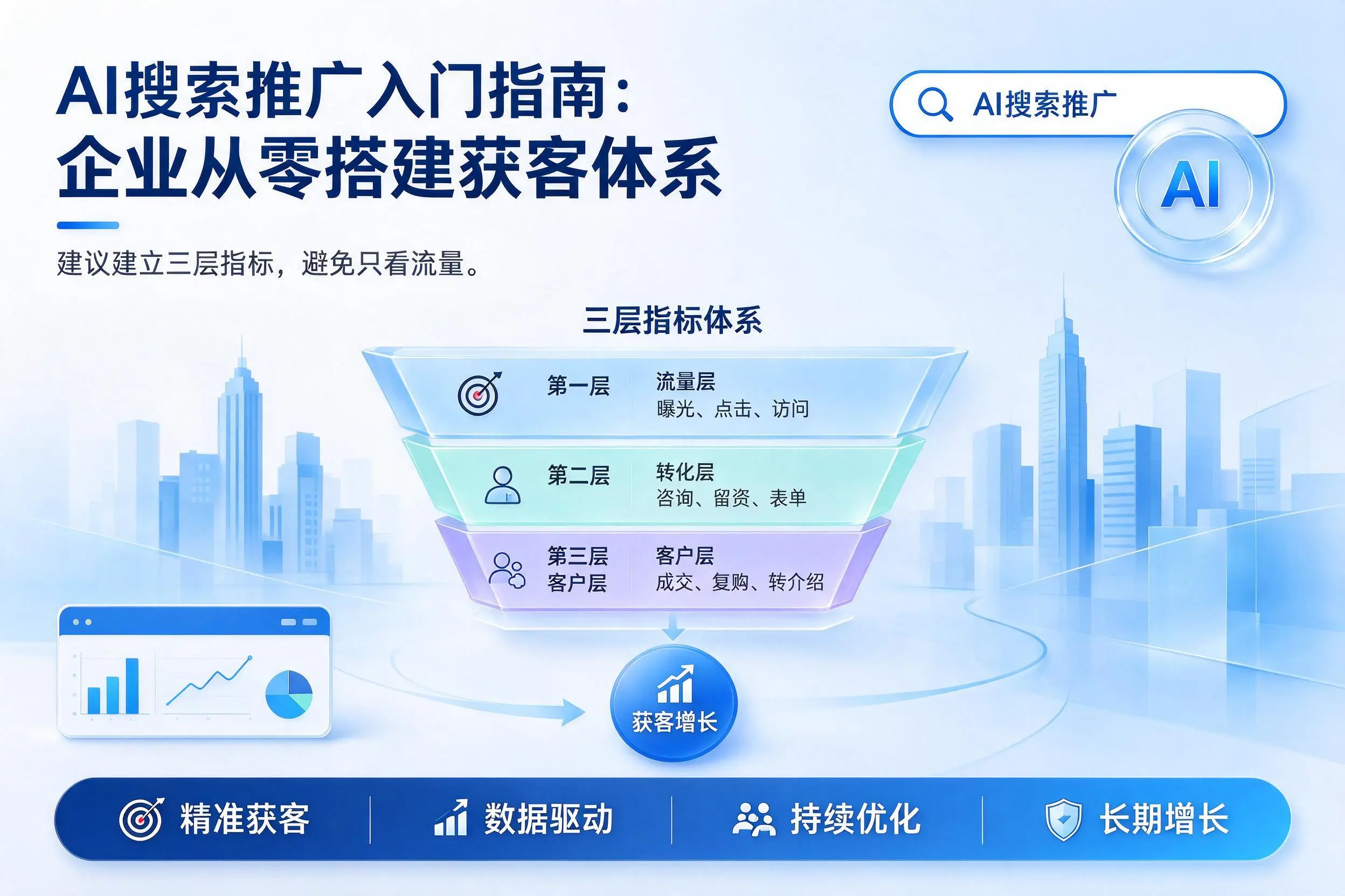 AI搜索推广入门指南：荆门企业从零搭建获客体系